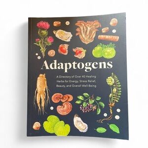 Adaptogens Book with Colorful Illustrations